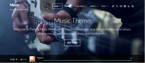 Top 10 Theme WordPress âm nhạc.