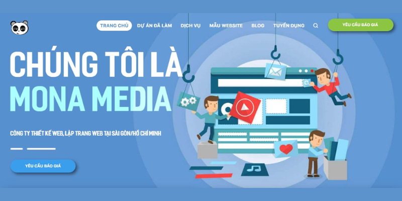 Mona Media - Công ty chuyên thiết kế Website hàng đầu Việt Nam