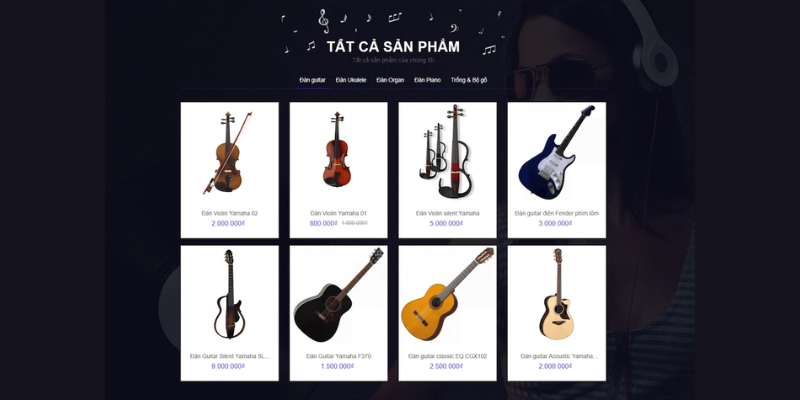 Thiết kế Website bán hàng nhạc cụ Trung Quốc là gì?