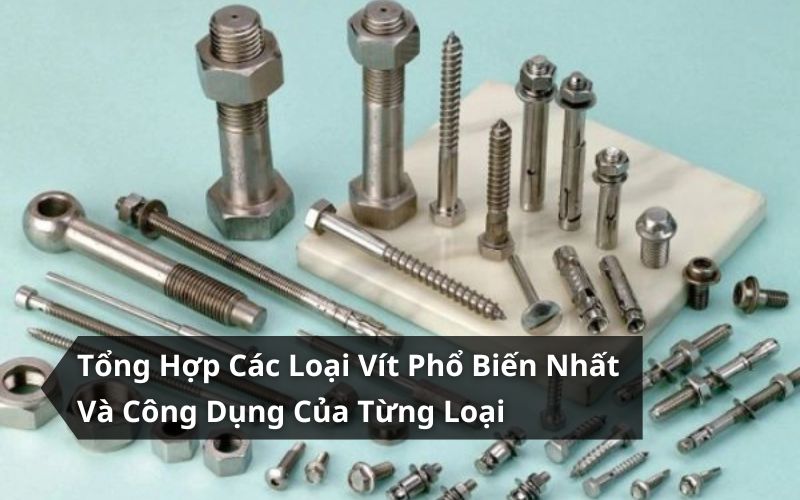 các loại vít phổ biến