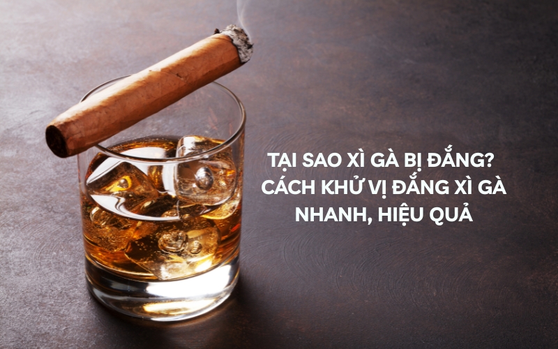 xì gà bị đắng