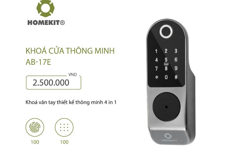 Khóa cửa thông minh Homekit