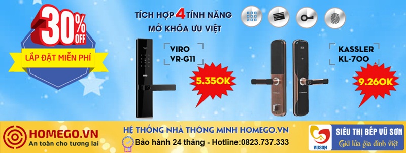 Khóa cửa điện tử Homego