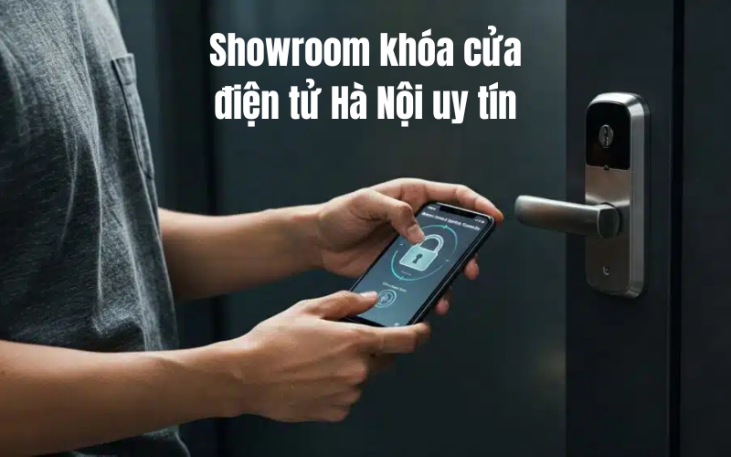 showroom khóa cửa thông minh hà nội