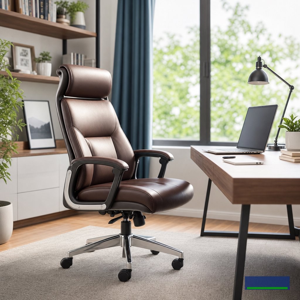 Gợi ý setup góc làm việc tại nhà với ghế giám đốc đẹp, gọn và thoải mái Gợi ý setup góc làm việc tại nhà với ghế giám đốc đẹp, gọn và thoải mái