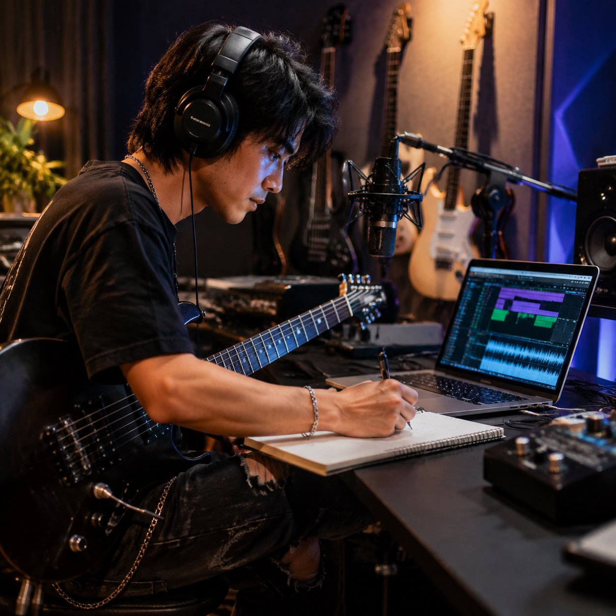 Viết lời bài hát và nội dung quảng bá: công cụ ai hỗ trợ nhạc sĩ rock thế nào